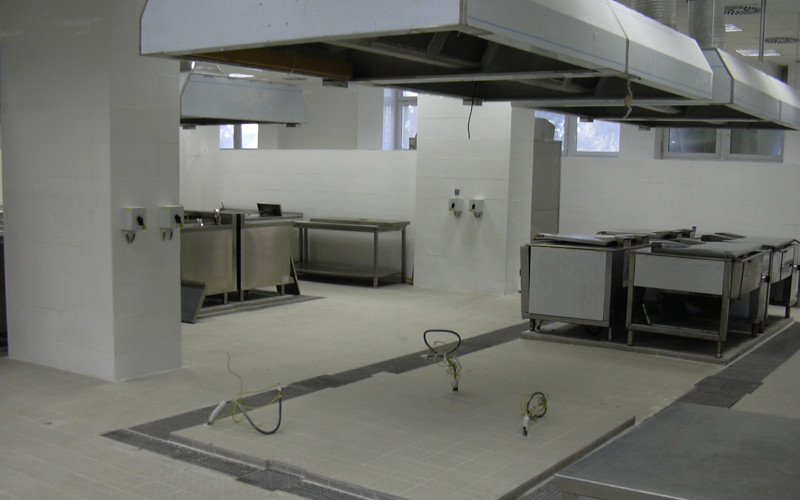 Rekonštrukcia kuchyne v závodnej jedálni - Slovnaft a.s. 1