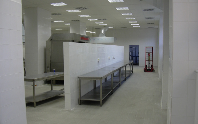 Rekonštrukcia kuchyne v závodnej jedálni - Slovnaft a.s. 2